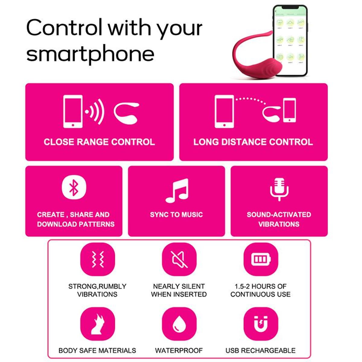 Tadpole App Vibrator