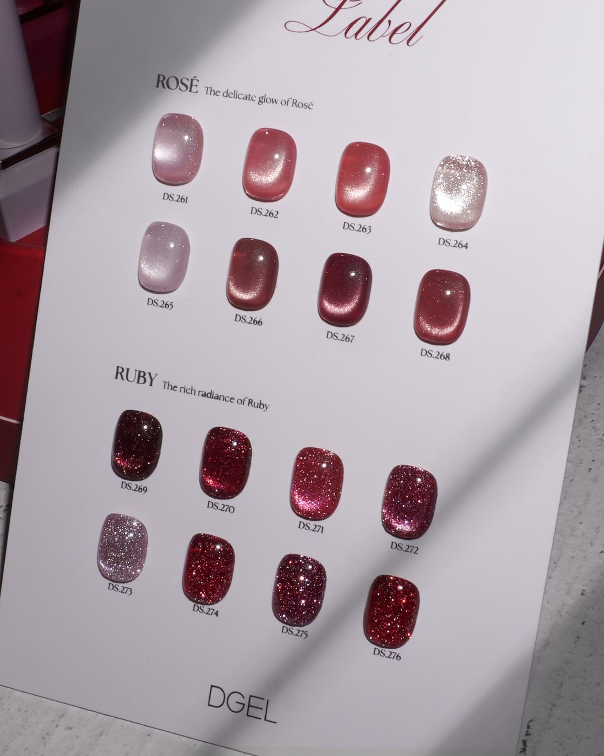DGEL SIGNATURE RED LABEL — “From Rosé to Ruby”