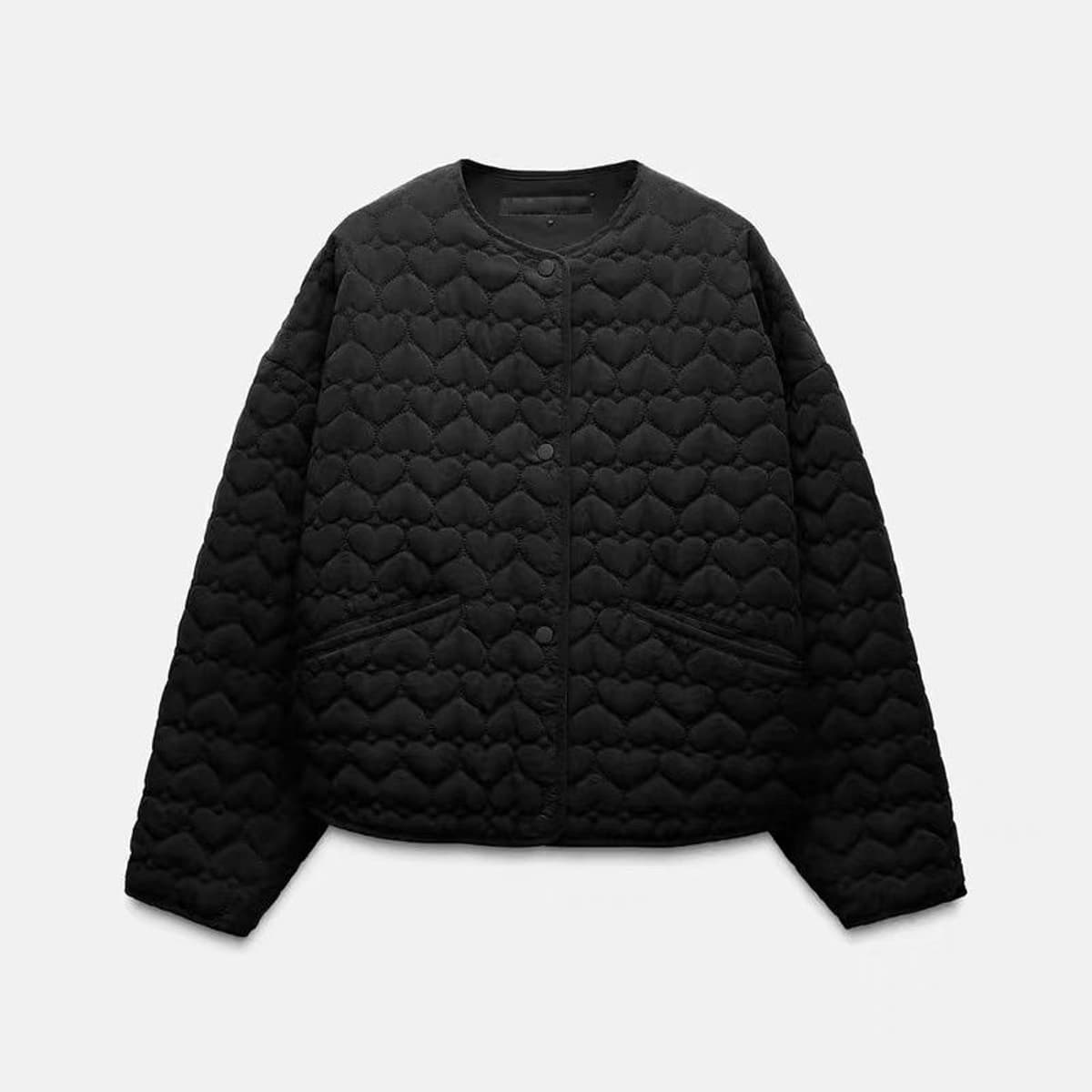 HEART QUILTED JACKET