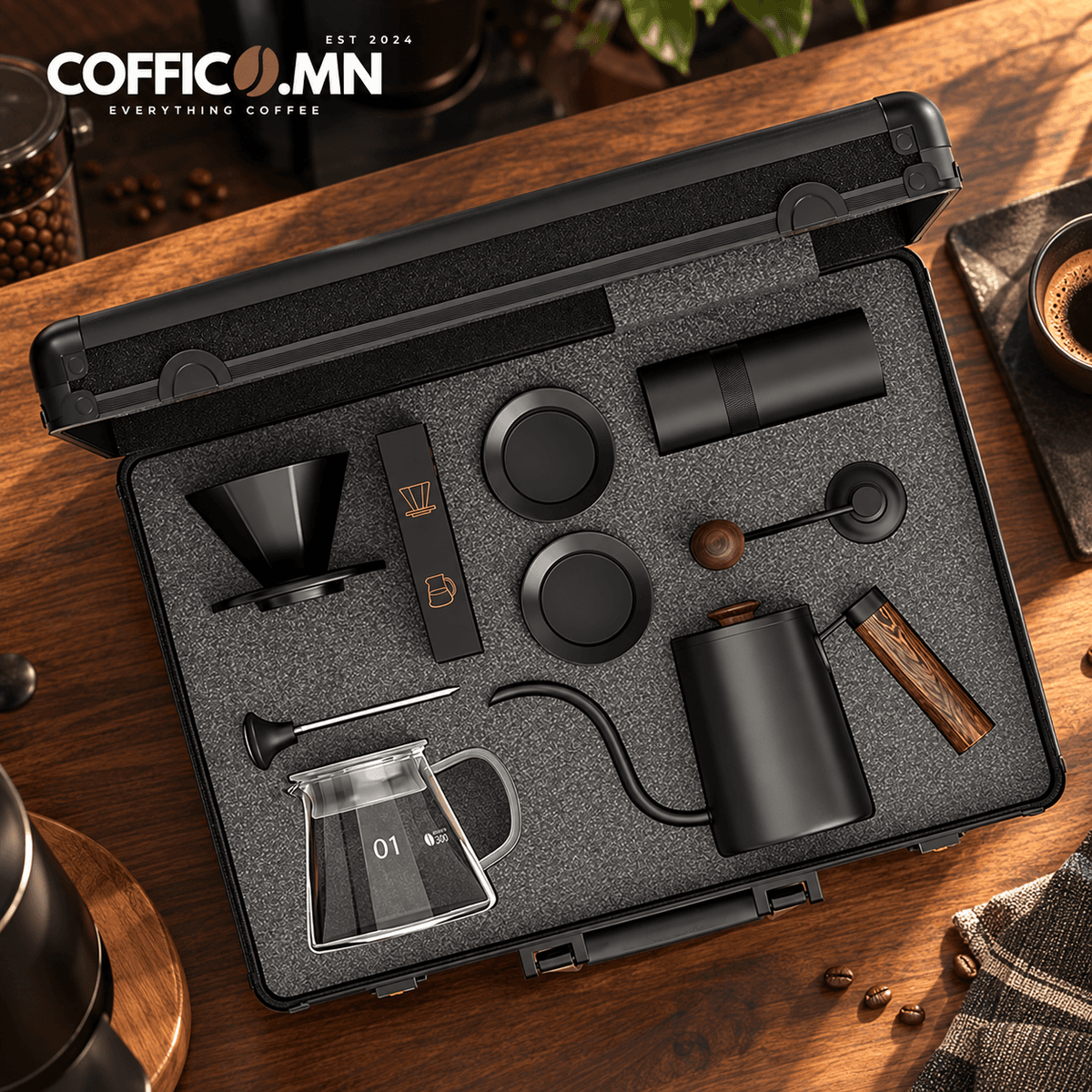 COFFICO® Чемодантай аяны кофе багц
