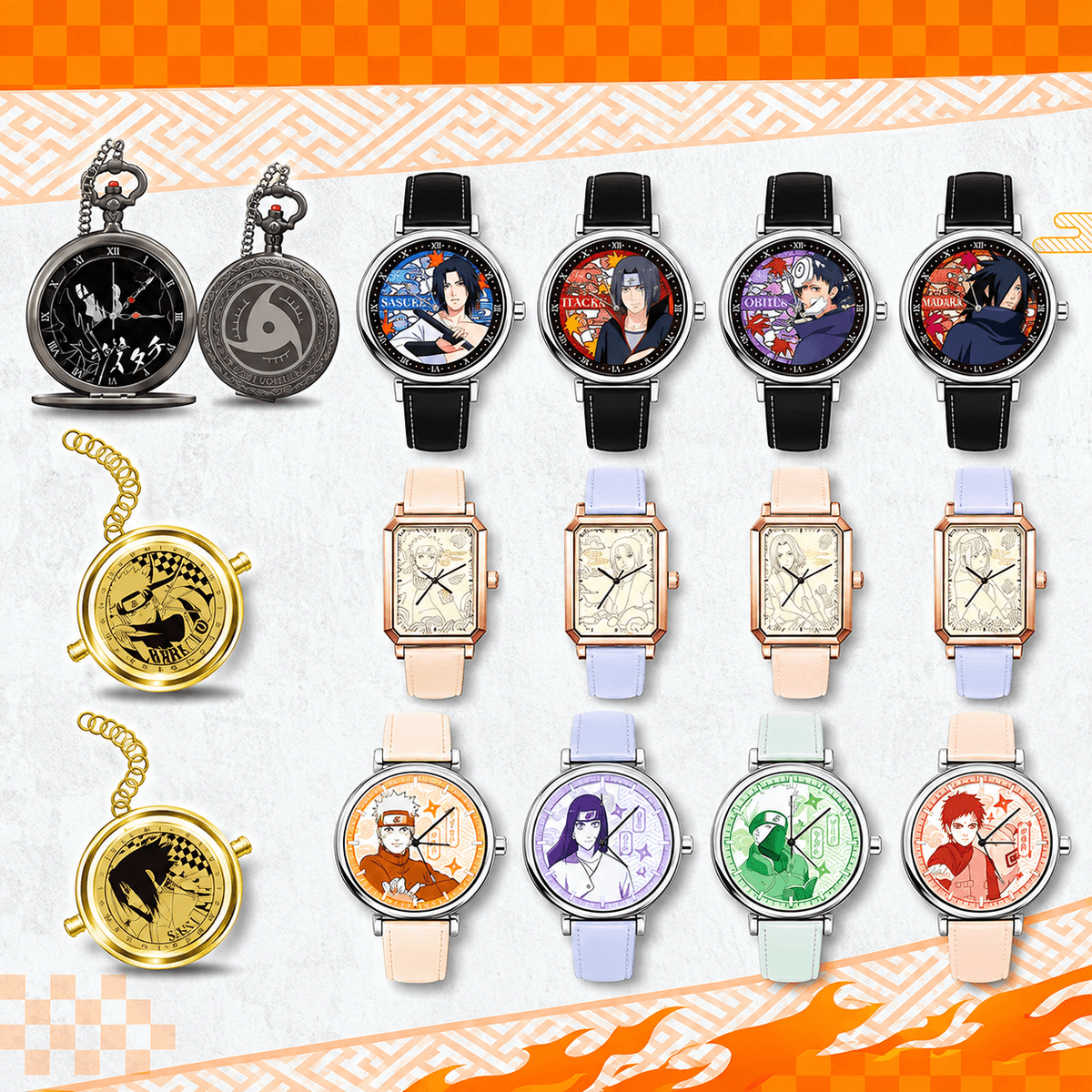 Naruto Shippuden Watch Blind Box – Official Licensed