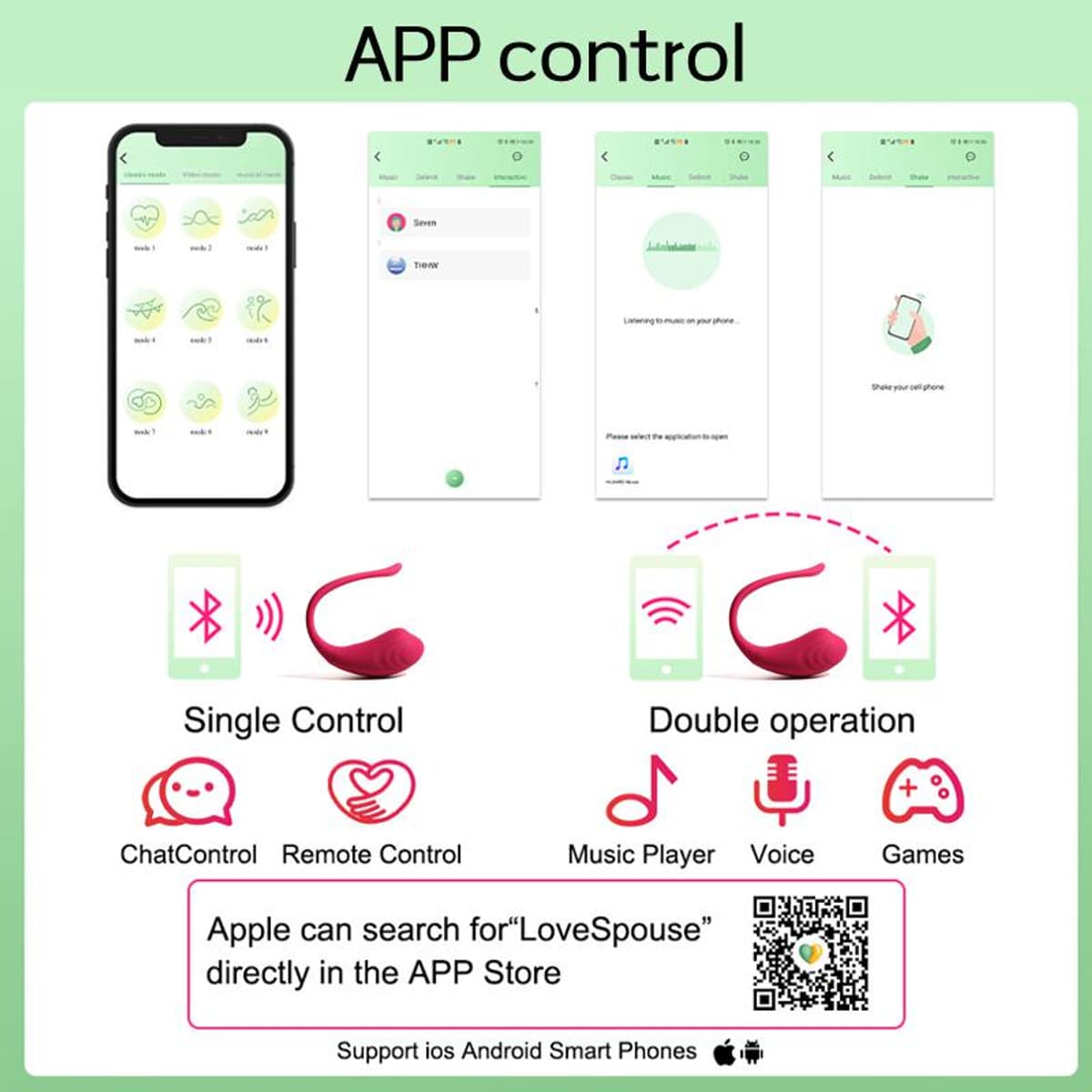 Tadpole App Vibrator