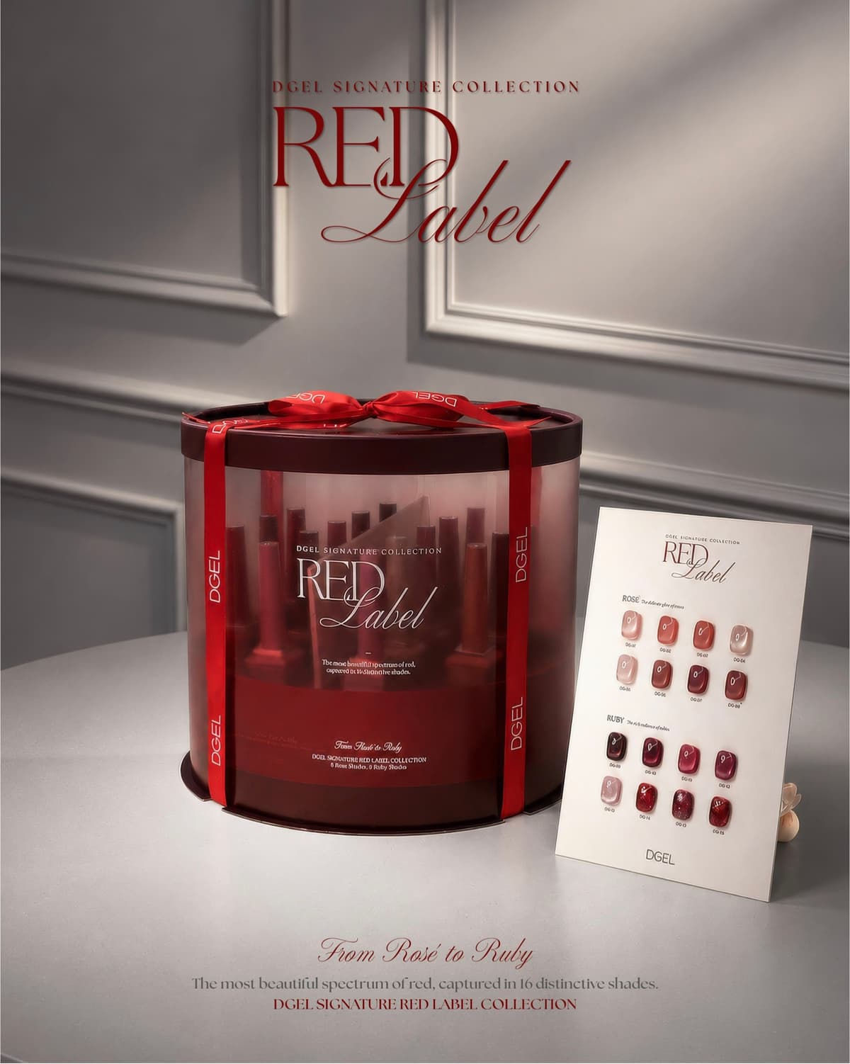 DGEL SIGNATURE RED LABEL — “From Rosé to Ruby”