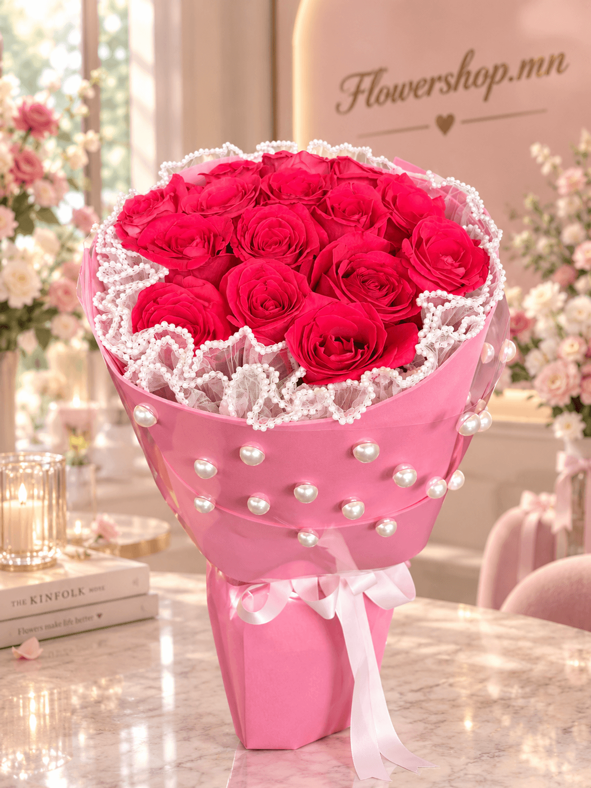 Pink bloom