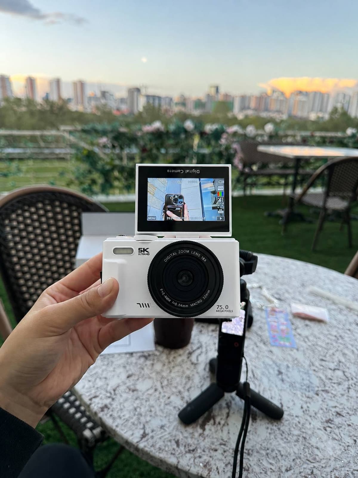 5K DIGITAL CAMERA ЦАГААН ӨНГӨ