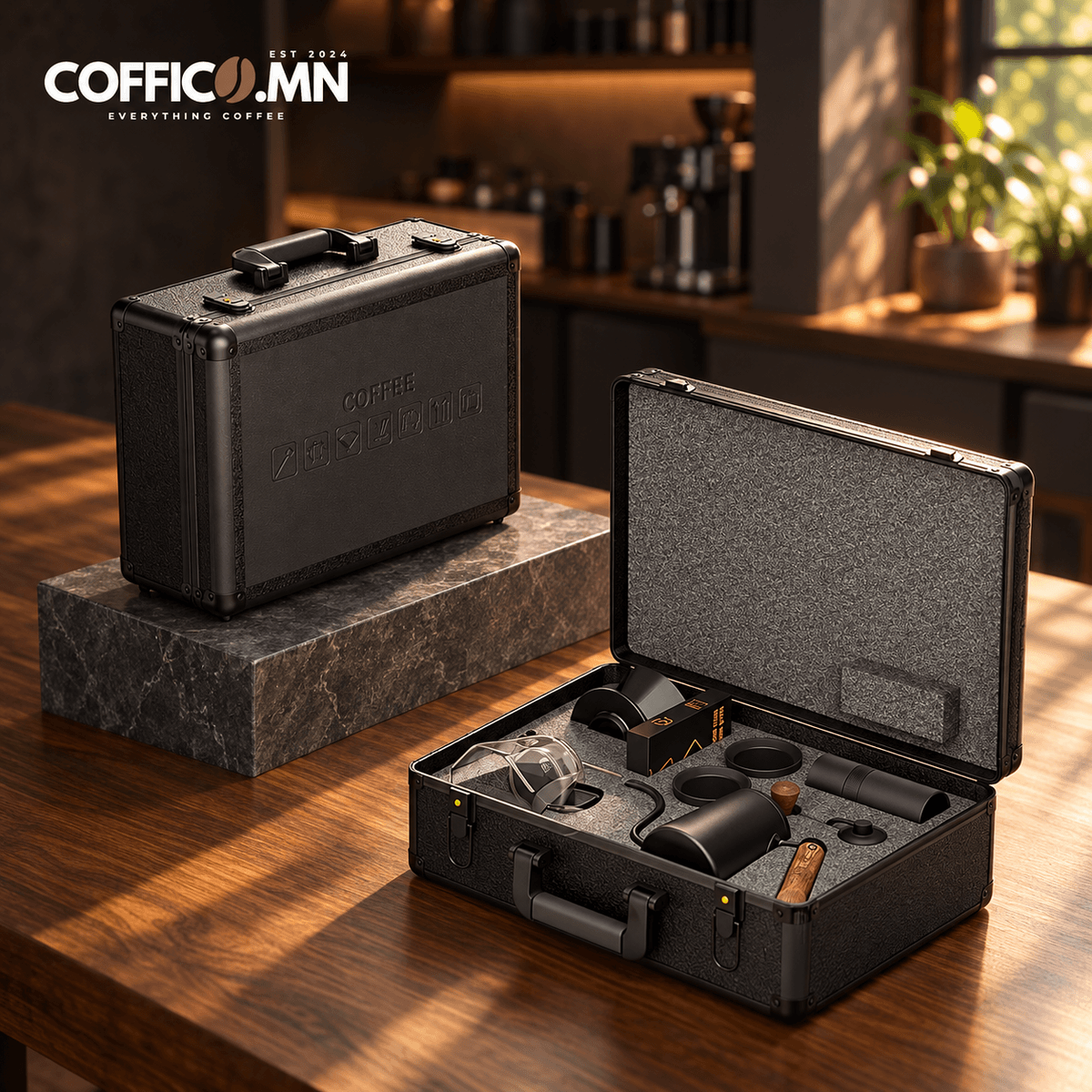 COFFICO® Чемодантай аяны кофе багц