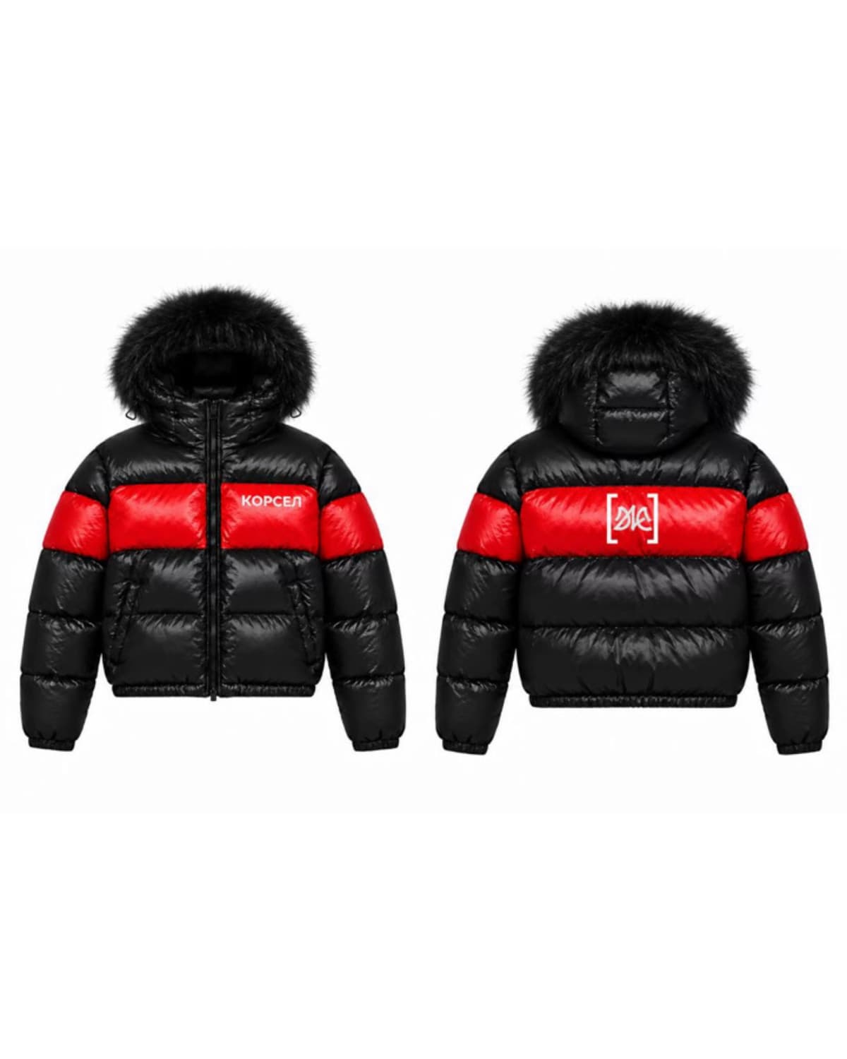 PRE-ORDER/ UWUL zip fur puffer jacket