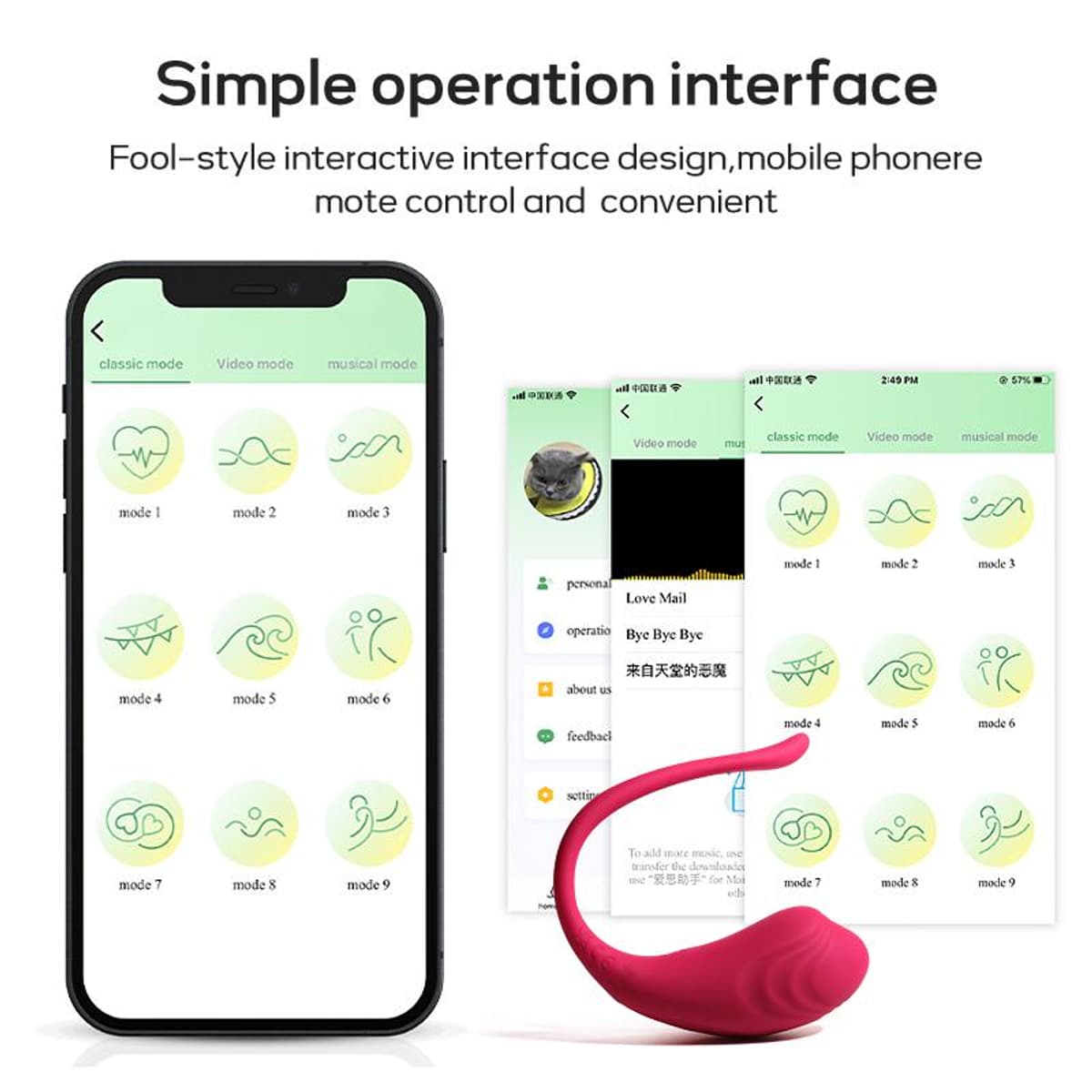 Tadpole App Vibrator