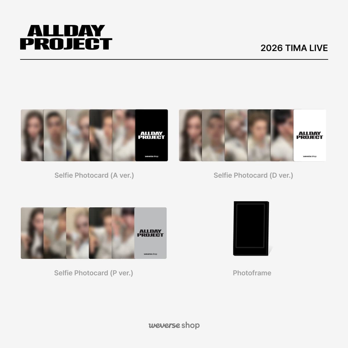 [TIMA LIVE/PRE-ORDER] ALLDAY PROJECT “ALLDAY PROJECT”