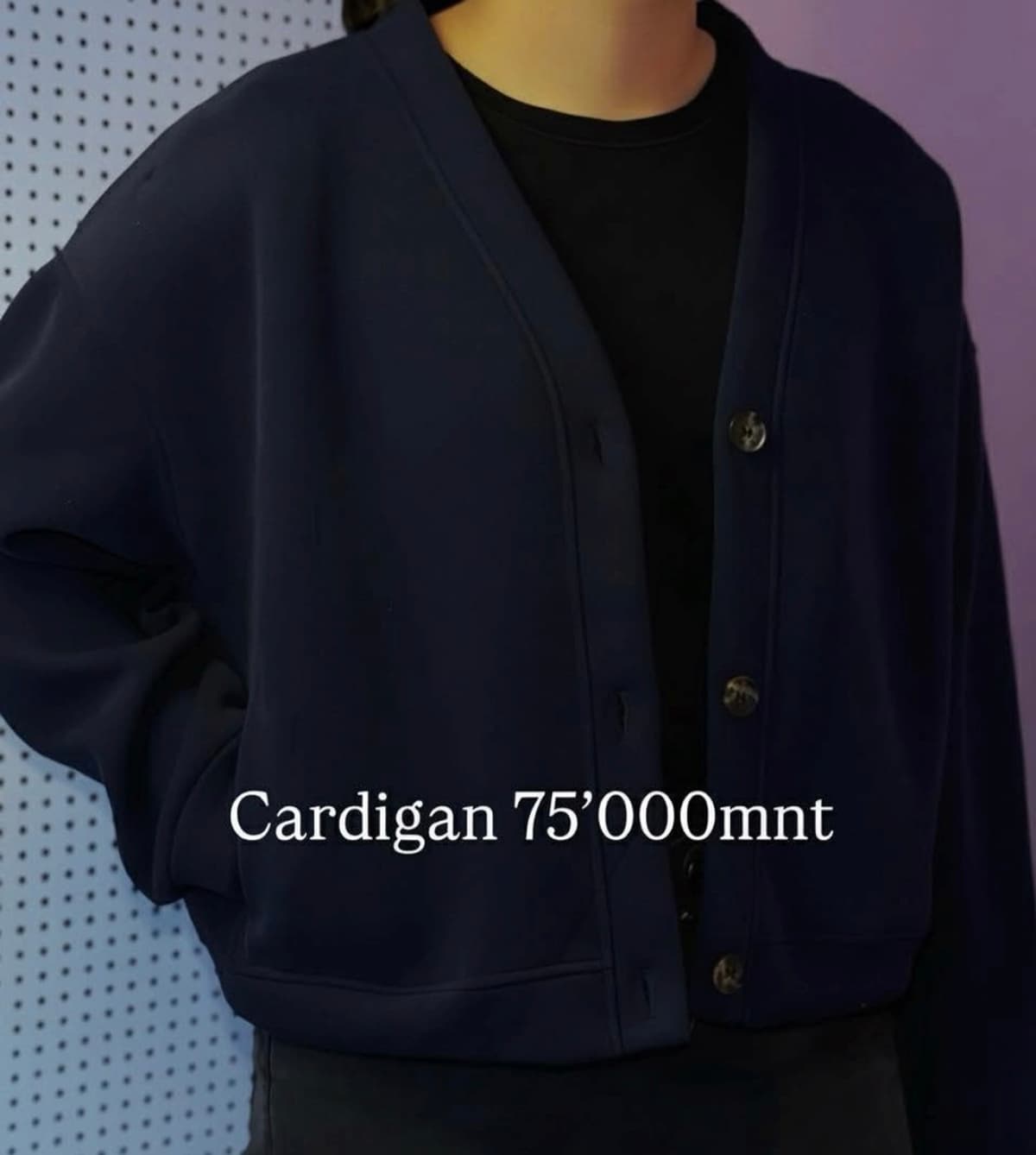 SIGNATURE CARDIGAN ORDER