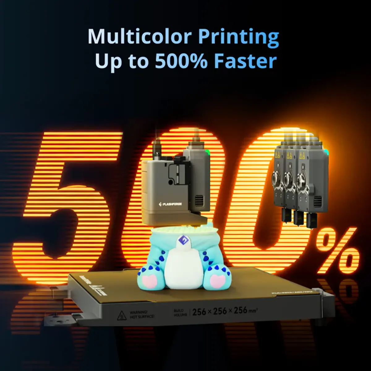 Creator 5 4-Toolheads Multi-Color