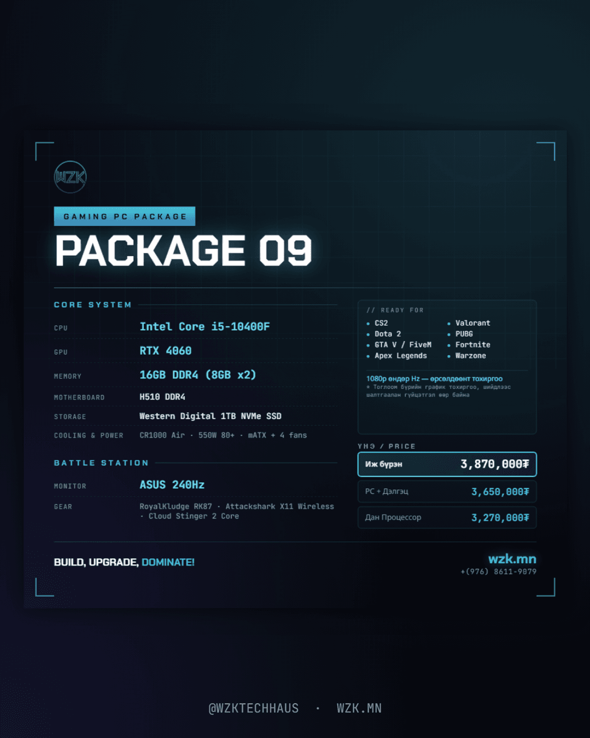 Иж бүрэн PC - Багц 9