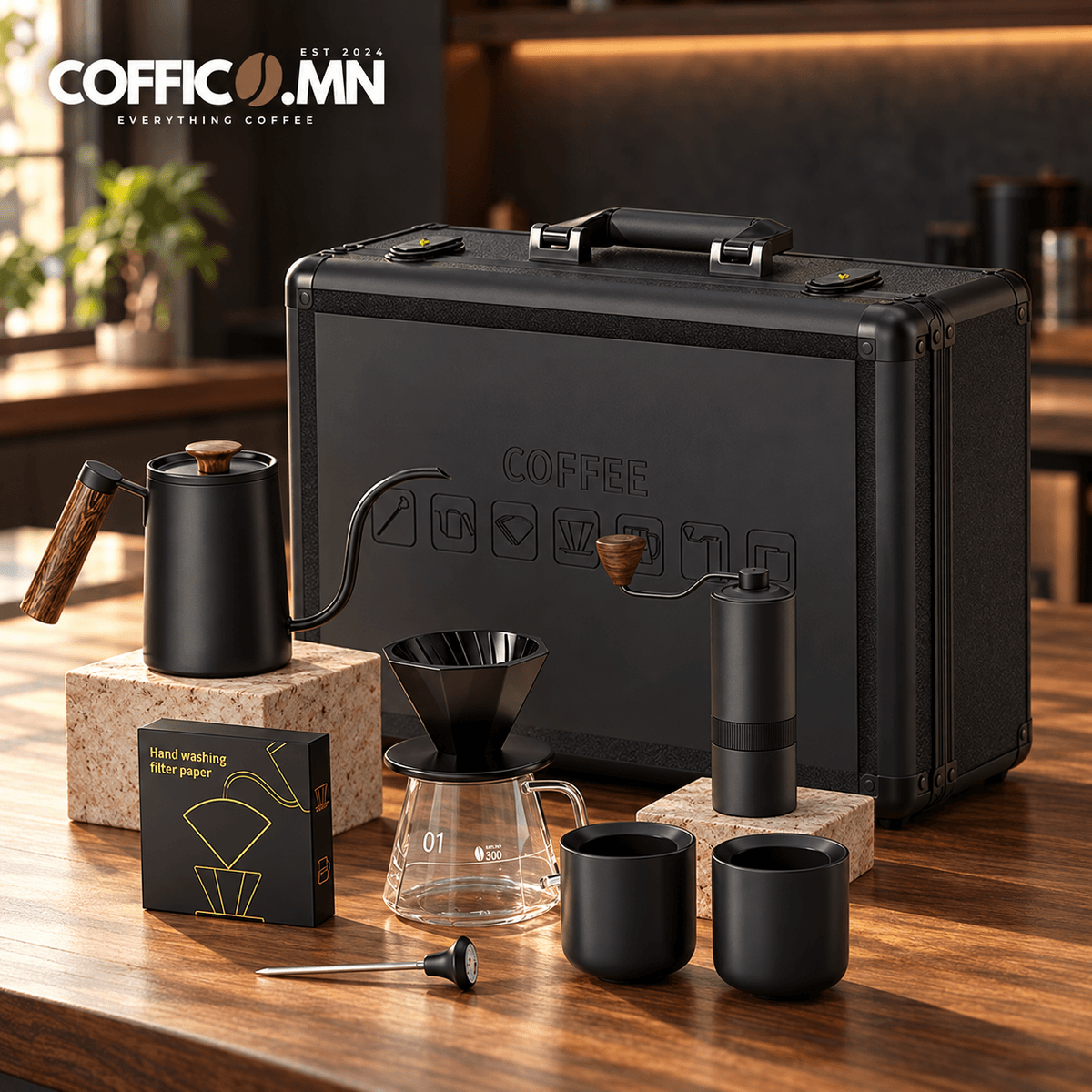 COFFICO® Чемодантай аяны кофе багц
