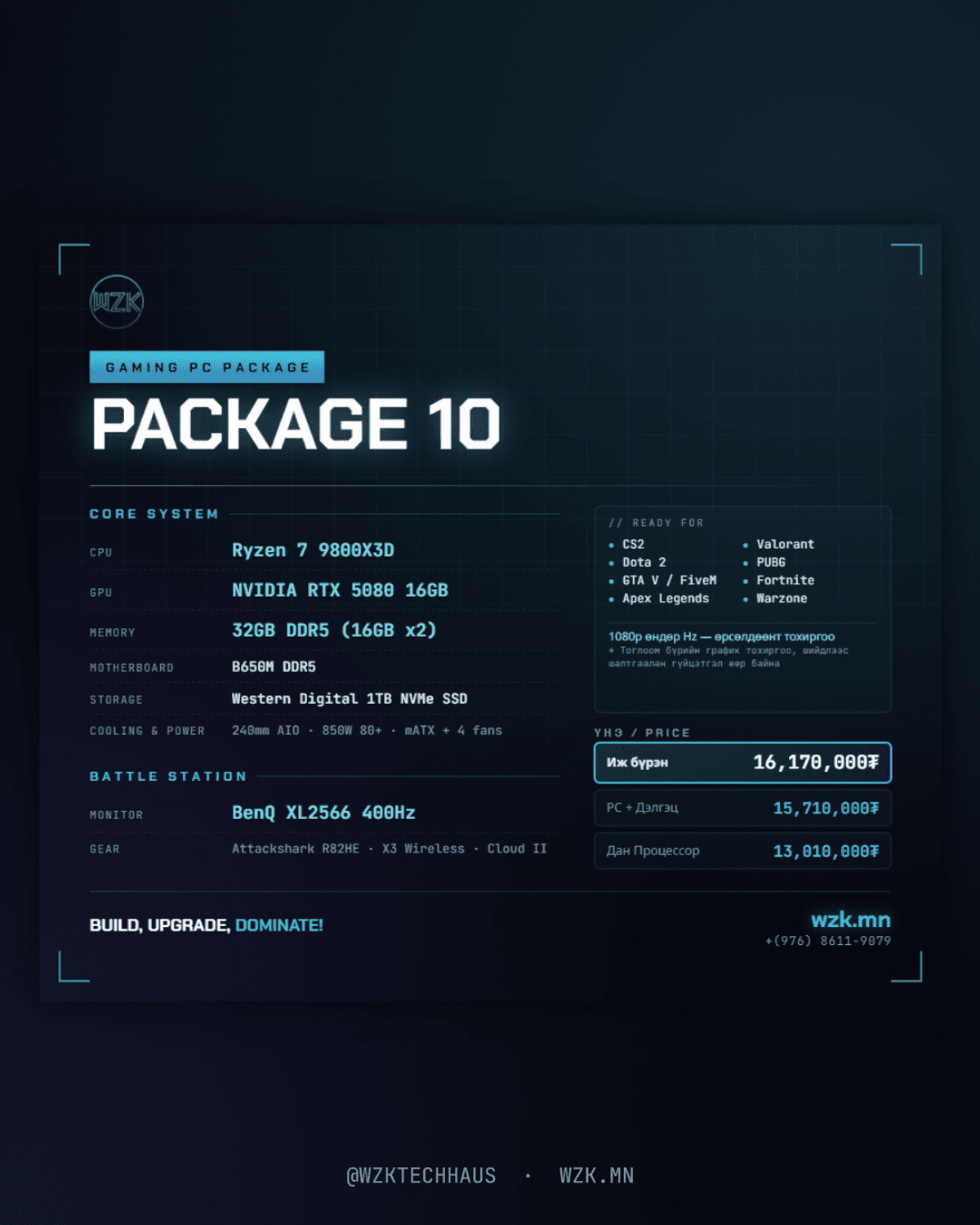 Иж бүрэн PC - Багц 10