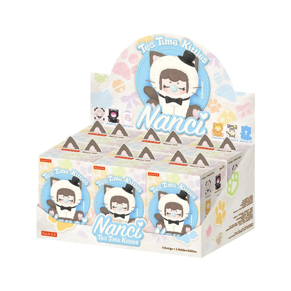 Rolife Nanci's Tea Time Kitties Surprise Plush Dolls