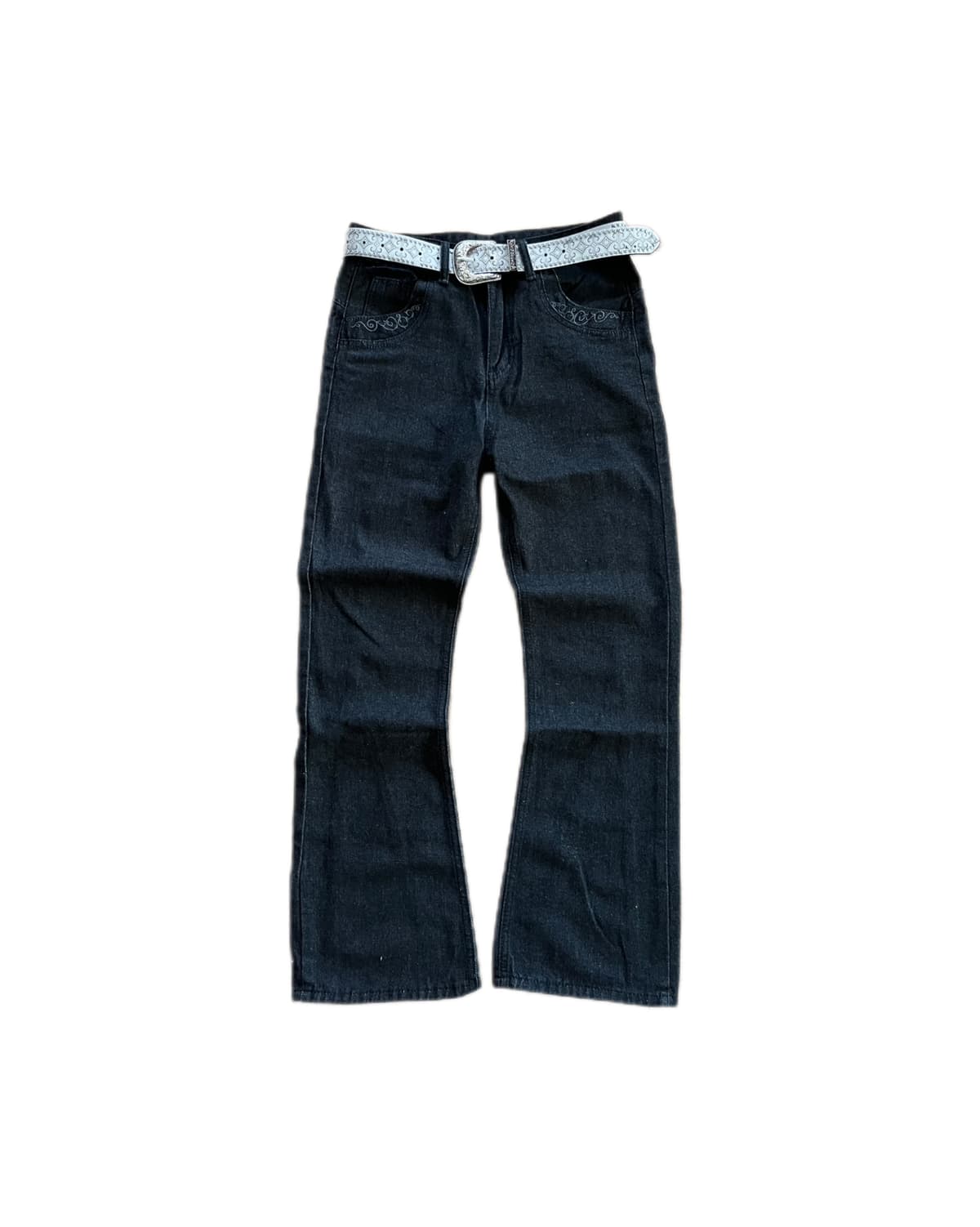 КОРСЕЛ embroidered slim bootcut