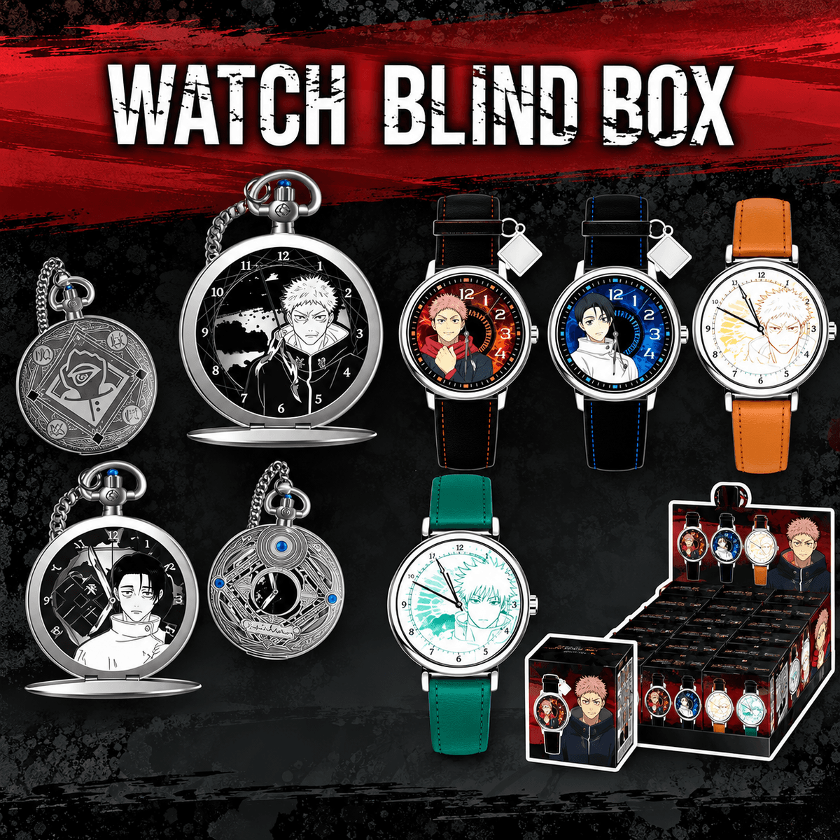 Jujutsu Kaisen Watch Blind Box – Official Licensed