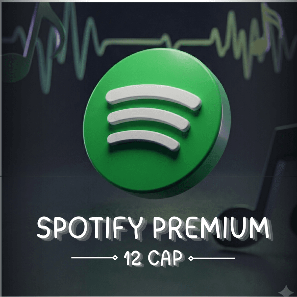 SPOTIFY PREMIUM - 12 CAP